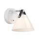 Strap Wall Glass White Base